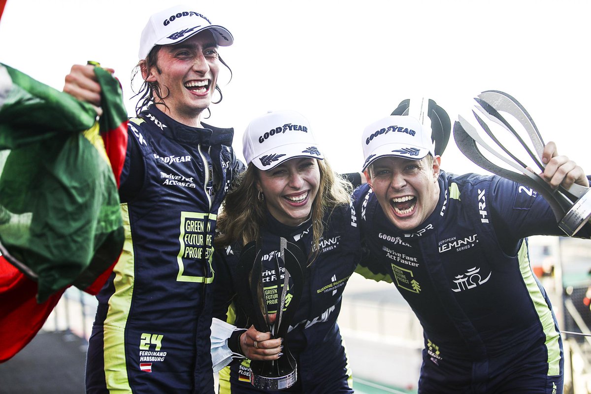APRacingTeam's tweet photo. Reflecting on a super-successful end to the 2021 @EuropeanLMS at home in Portimao 🇵🇹 #ThrowbackThursday
🏆 Outright #LMP2 podium finish
🏆 @SophiaFloersch: first female to achieve outright ELMS podium
#APRacingTeam #ELMS #4HPortimao #DriveFastActFaster #Motul #PoweredbyMotul https://t.co/UCVFVV8D07