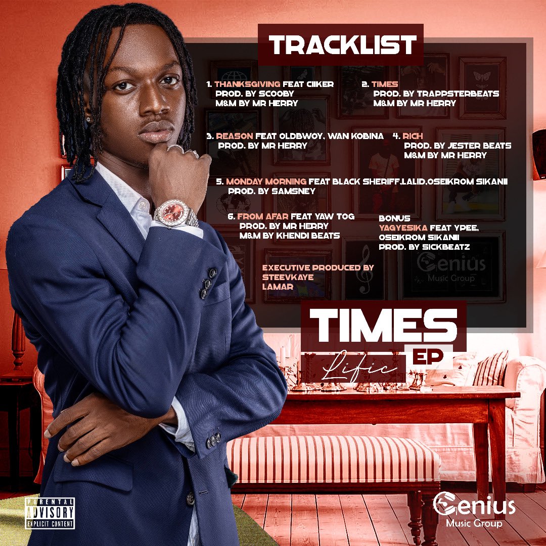 LificGh's tweet photo. Times Ep drops tomorrow on all Digital Stores #GeniusMusicGroup https://t.co/UlXuyWFh2r