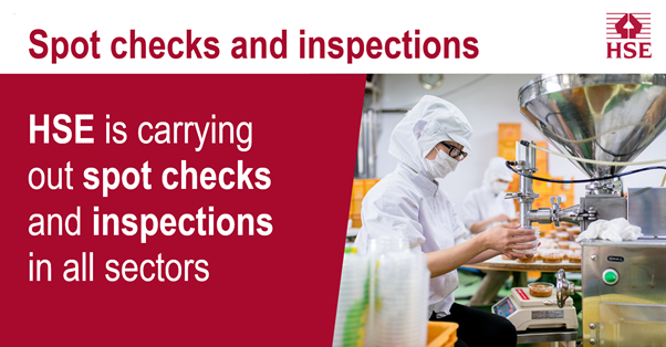H_S_E's tweet photo. Don't forget we're continuing to check business across Great Britain are working safely through the pandemic. Check risk assessments for potential COVID transmission paths and make adjustments where needed. More info:   https://t.co/KJ0viImKZ5? https://t.co/7OX6JLJFTB