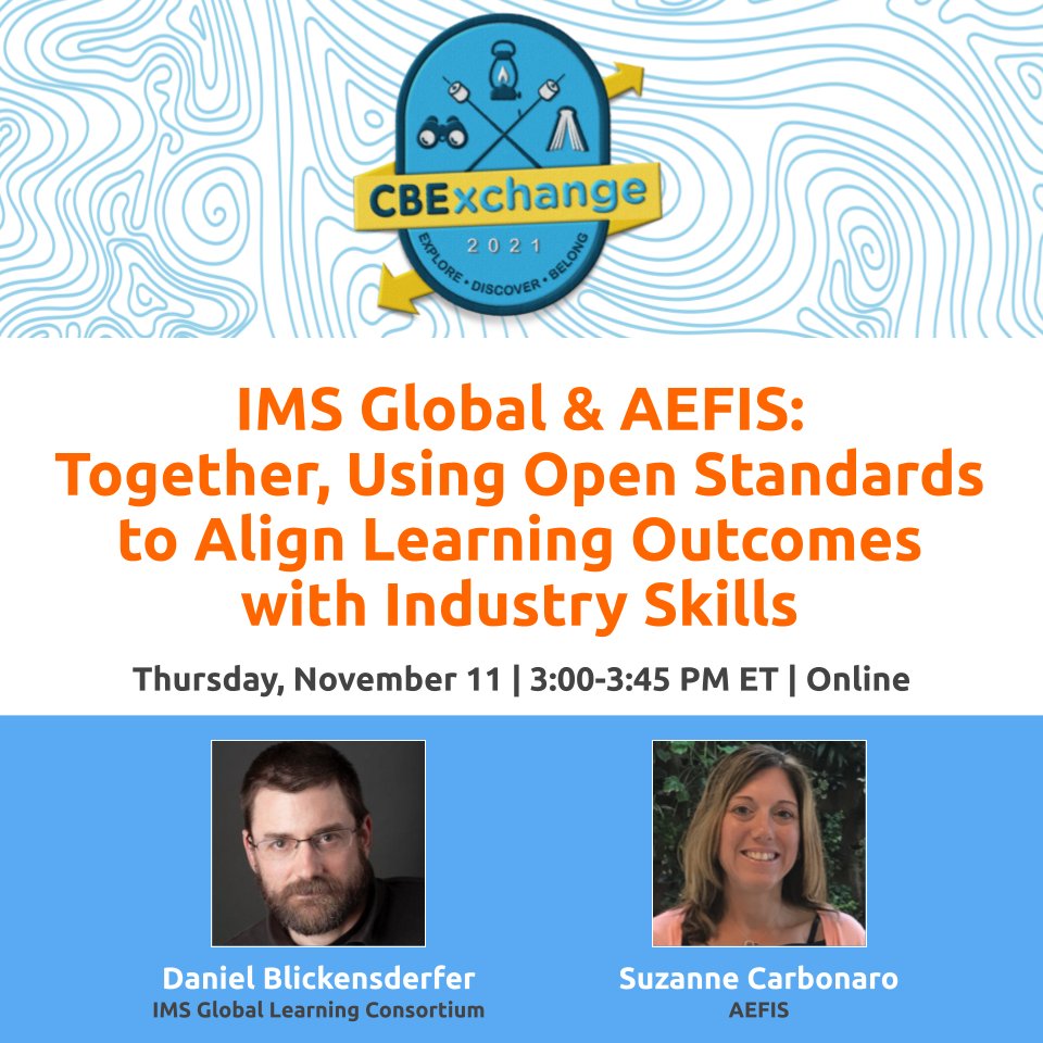 goAEFIS's tweet image. In this session, @LearningImpact &amp;amp; AEFIS will explore what solutions can support the learner-to-earner trajectory, and how technology can utilize foundational open standards

Register: bit.ly/31m8eM9

@SAAssessLeaders #CBExchange #CBEN #Assessment #Accreditation #EdTech