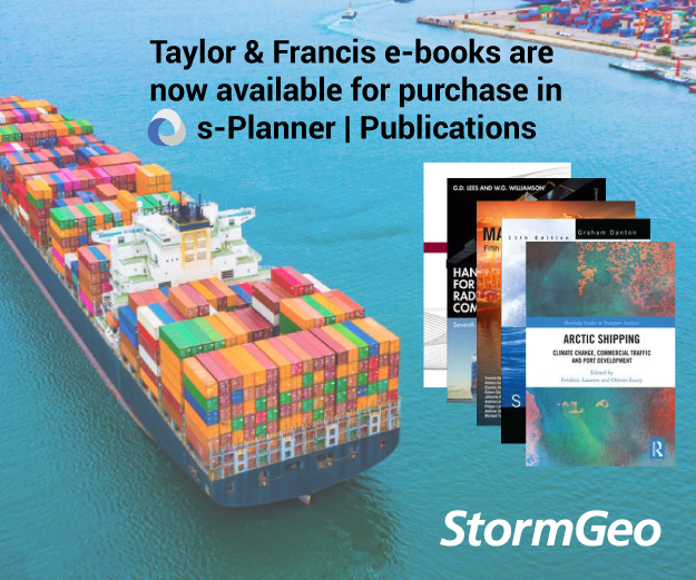 StormGeoShip's tweet photo. In addition to printed versions, we now offer digital e-books from Taylor &amp; Francis Group within s-Planner Publications. 🎉

Keep your on-board &amp; onshore library up-to-date with s-Planner Publications: https://t.co/B9HlDi5sjZ

#decarbonizeshipping
@tandfonline https://t.co/bxBClobWAa