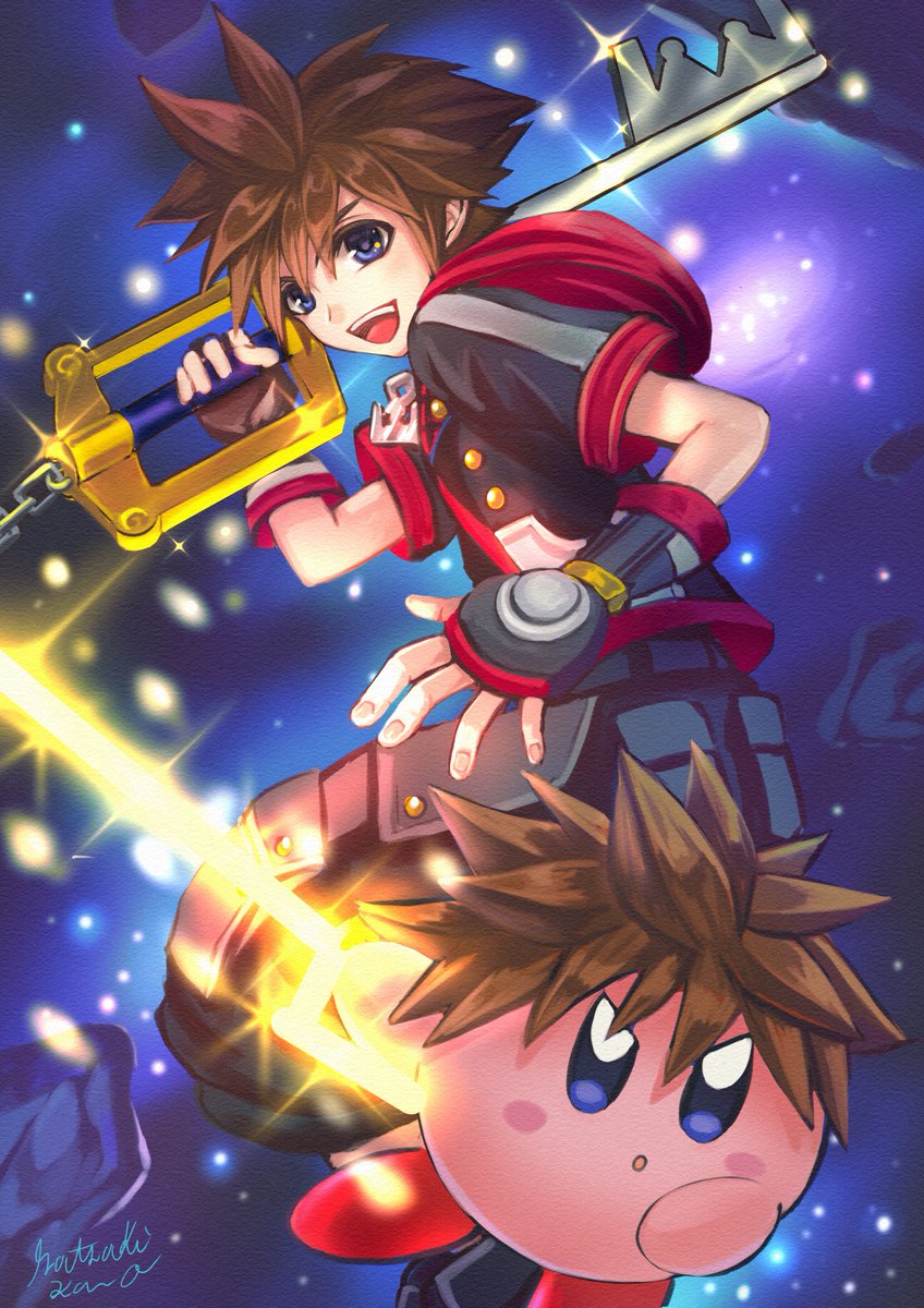 SatsukiKanno's tweet photo. 🔑🌟✨💕
#KH #スマブラSP #ソラ参戦 #カービィ https://t.co/CBkRxmMDMp