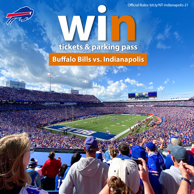 NorthtownAuto's tweet photo. FOLLOW us @northtownauto and RT this post for a chance to win!!

We're giving away a pair of tickets &amp; a parking pass to the Buffalo Bills game vs. Indianapolis on Sunday, November 21st 🎉

* One winner selected Thursday, Nov. 18th https://t.co/8aAFhiyLsa