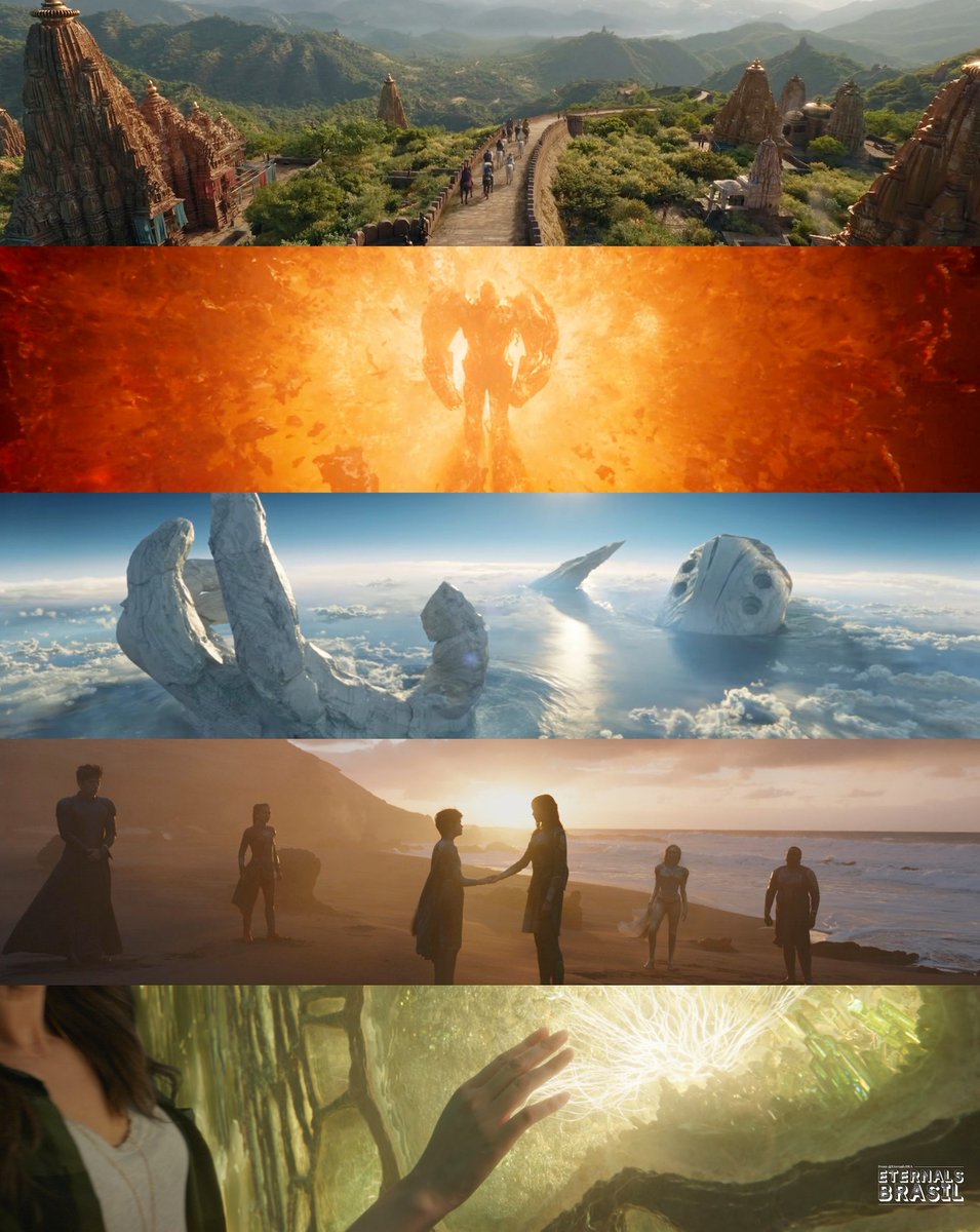 EternalsBRA's tweet photo. Hoje faz 1 semana que #Eternals estreou! https://t.co/xYvzDrMtvx