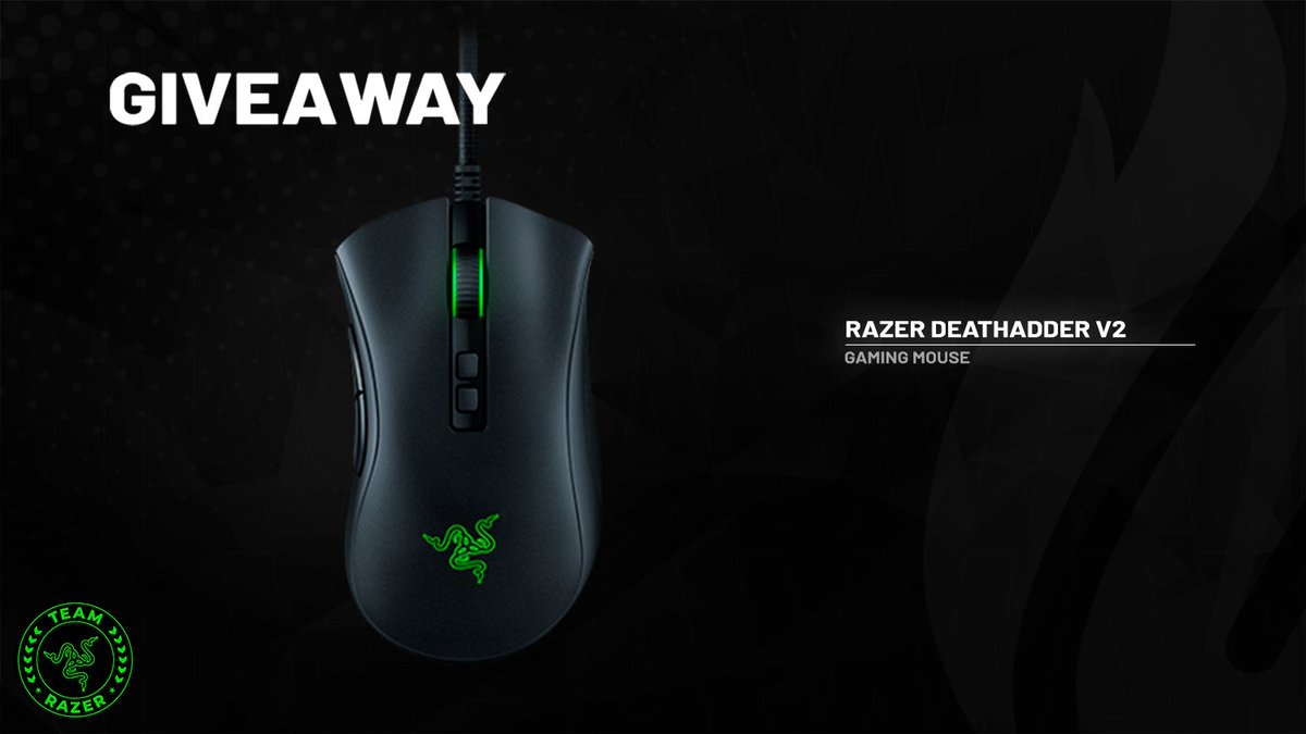 flowiscs2's tweet photo. #reklame
Razer Deathadder v2 GIVEAWAY!! #TeamRazer 

Krav:
Følg @FlowiSFN 
Retweet
Tag en ven og skriv "Done"

Finder vinderen 19.11.2021
(Only for danish people) https://t.co/GWlbyGLbDI