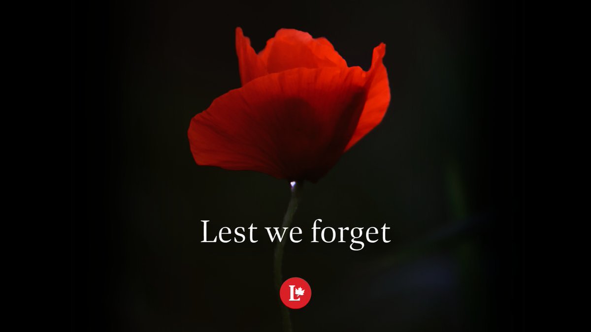 Today we remember the brave men and women in uniform who sacrifice for our freedom, and we honour those who continue to serve today. 

#LestWeForget #CanadaRemembers