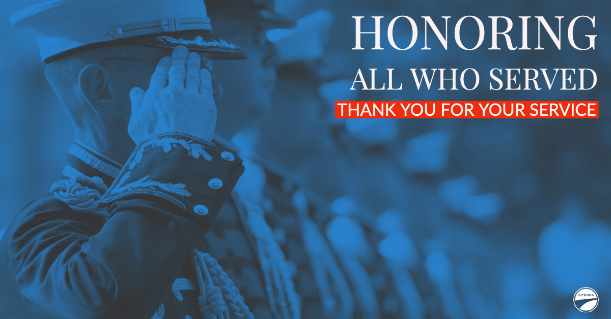 Interra_Food's tweet image. From all of us at Interra, to all those who have served, and those who continue to serve… Happy Veterans Day!

#Interra Food #Interra International #VeteransDay #Veteran