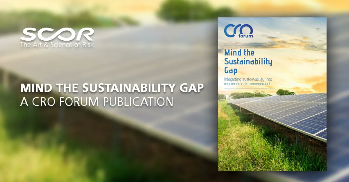SCOR_SE's tweet photo. .@TheCROForum has just released its latest report on the insurance industry can deliver inclusive sustainable growth in an evolving environment. Click to read more. #InsideSCOR
https://t.co/bVQosvDfdG https://t.co/ZyUv9jkwam