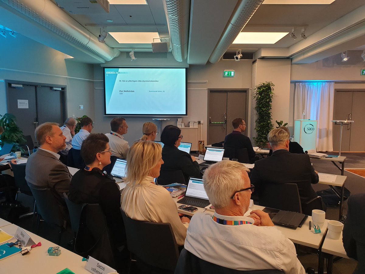 Avgående styrelse har gjort ett kanonjobb.  Snart börjar nästa mandatperiod men först en ny styrelse. Val pågår #sacokongress