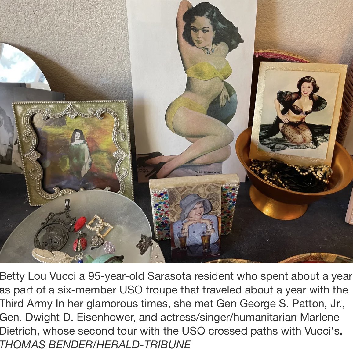 tbenderphoto1's tweet photo. #ReadAllAboutIt #WorldWarII #USO #singer toured with #ThirdArmy, met #Patton and #Eisenhower
By @earlekimel @HeraldTribune
#SarasotaHeraldTribune 👇🏼👇🏼☺️
https://t.co/r4KHy5BelT
Click here to follow the latest #News @HeraldTribune 👈🏼👈🏼👈🏼☺️#SupportLocalJournalism #Sarasota https://t.co/1LeI2nA8iE