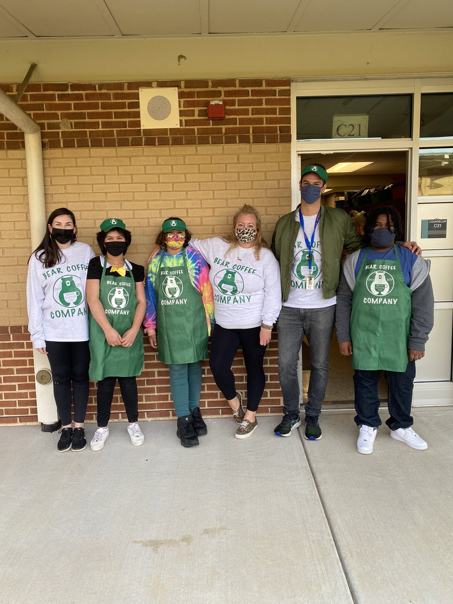 chronicles_2nd's tweet photo. Got my coffee this morning courtesy of Bear Coffee Co! These wonderful mentors are working with our students with different abilities with money and social skills. Best way to start the day ❣️ @MrsCStiles @ShaneAbinette @Merlanaboo @CMJohnson_Elem https://t.co/Ja6wgh8lsQ