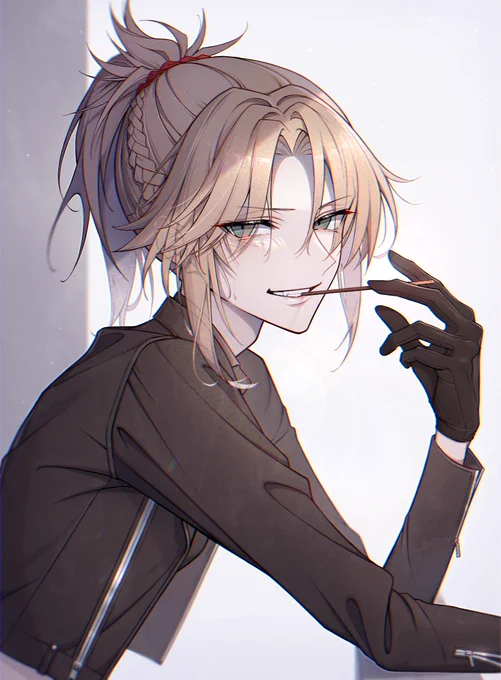 モーさんと戦闘後にポッキー食べたい

ポッキーの日なので🍫
#FGO
モードレッド 