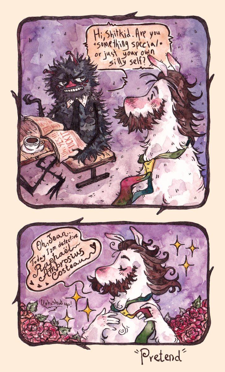 the second 4 parts of the disco-moomin comics
#discoelysium #moomin