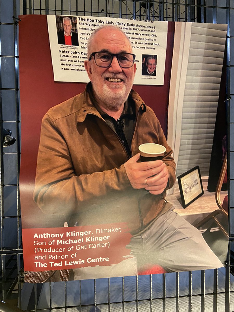 tdklinger's tweet photo. Last night at #thehulljazzfestival people I didnβt know were coming up to me and calling me #Anthony. Eventually I was told to go upstairs and there was a huge poster of me smiling to camera. Very flattering but itβs #TonyKlinger - honestly! https://t.co/R5I0OrqO9D