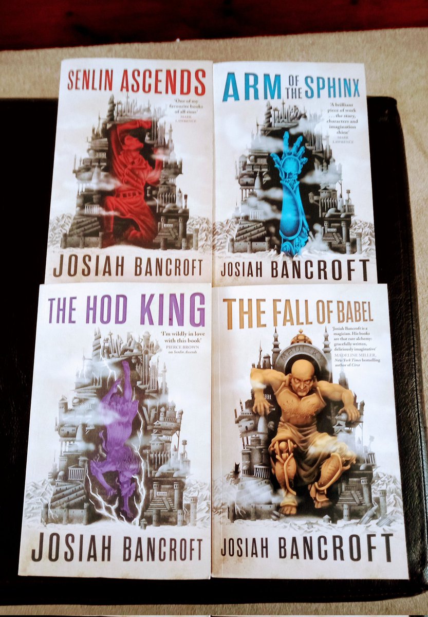 andyangel44's tweet photo. Thanks to @orbitbooks and @Gambit589 for my copy of @BancroftJosiah's #TheFallOfBabel (out today) which arrived today. The series is now complete and I'm going back to the start for a full series read/review which will be posted at #TheBlogCave https://t.co/uEwWEV0lGE https://t.co/Sdh9ytIEOh