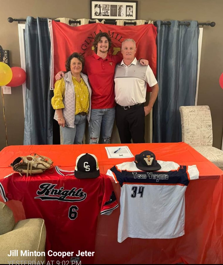 The_ZoneAFT's tweet photo. Congratulations to both @brycecooper34 (VMI), @cfuhrman28 (South Carolina). Very proud of both, for their hard work and dedication to their sport. Brotherhood @TeamvaB @CshsKnights @LBCavsBaseball https://t.co/wfAKl5C8dS