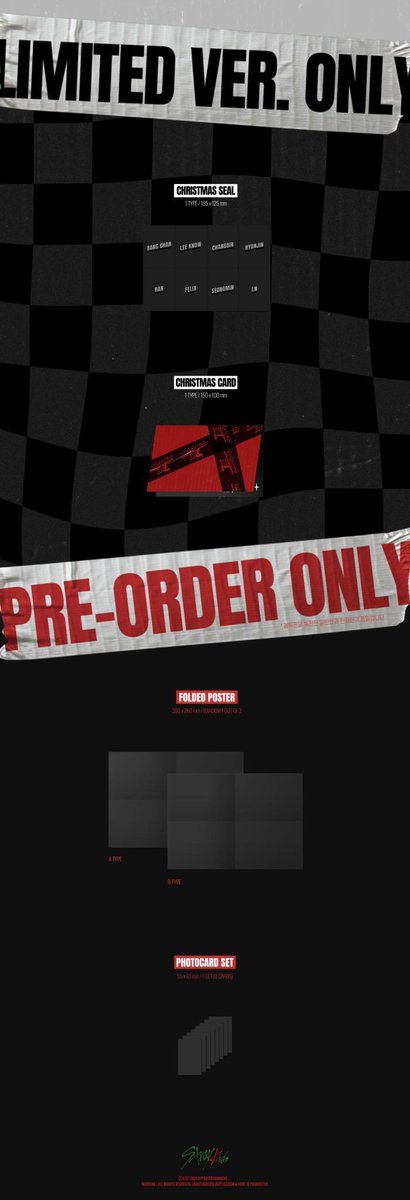 PeachployC's tweet photo. 📢 Stray Kids Holiday Special Single Christmas EveL ของแถมรอบพรีครบ 

💸490
🚚 EMS 55฿ 
❌ปิดรอบ 30/11 
🌈มัดจำ 300฿ 

#ตลาดนัดเด็กหลง #ตลาดนัดstraykids #straykids https://t.co/NGZPk9t1ZL