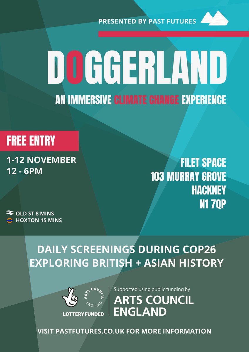 Heading to DOGGERLAND tomorrow?

🚈 Catch the Overground to Hoxton
Or Northern Line to Old Street.

#ThingstodoinLondon #COP26