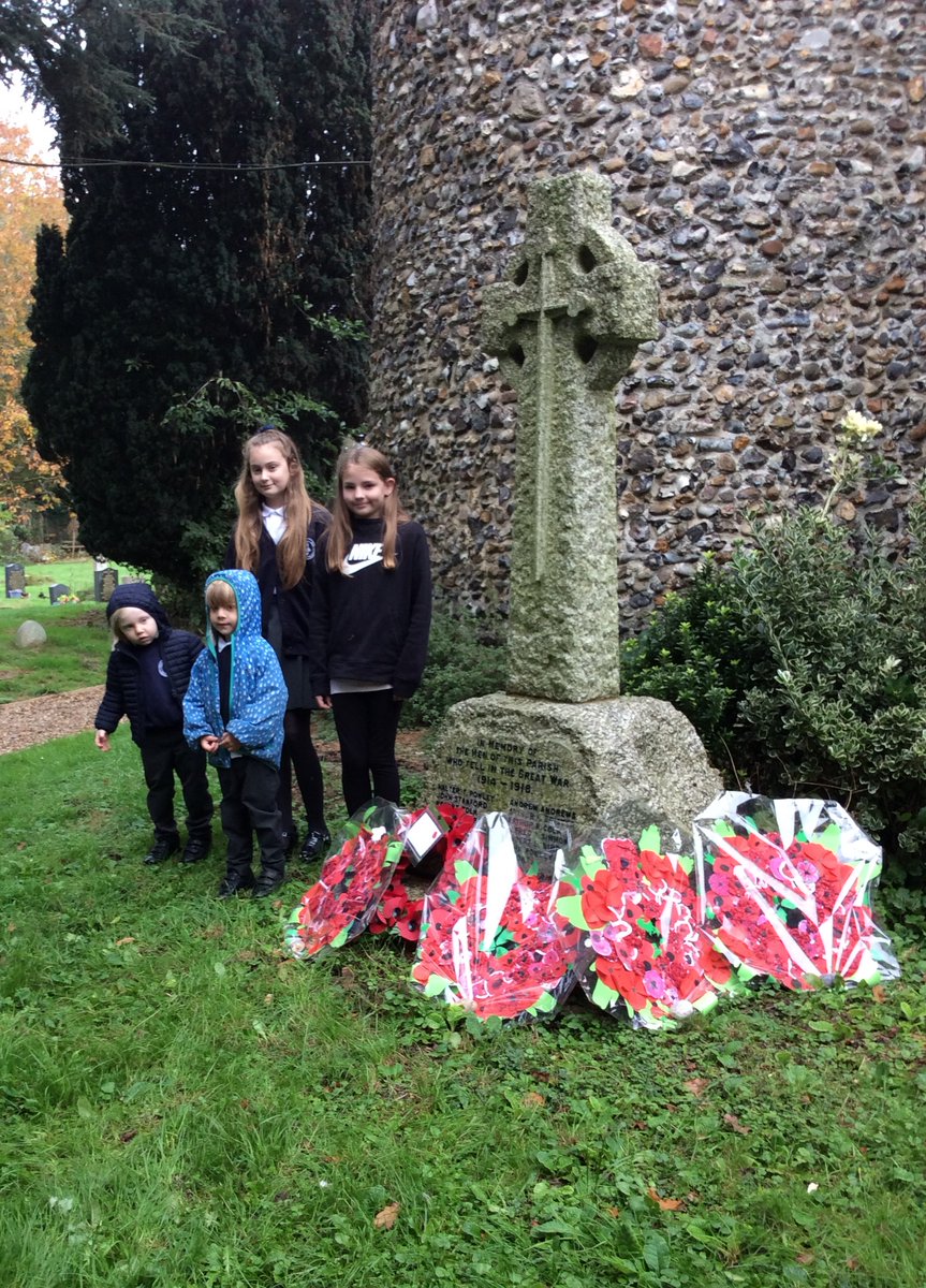 At our Remembrance Service today the children shared poems and songs and Rev. Linda led us in prayers and a reflection on the meaning of sacrifice. It was a pleasure to finally be back in the church!  #RemembranceDay