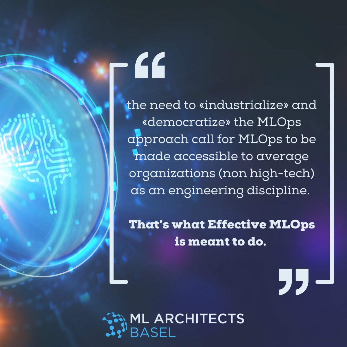 Machine Learning Architects Basel tweet media