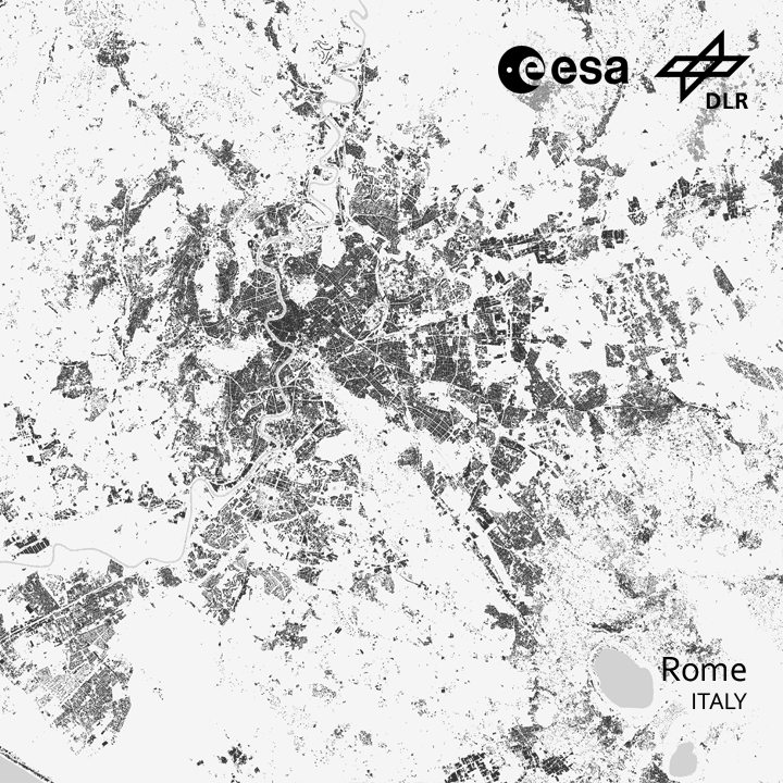 ESA_EO's tweet photo. The first dataset, the World Settlement Footprint 2019, provides information on global human settlements with unprecedented detail and precision, featuring data from @CopernicusEU #Sentinel1 &amp; #Sentinel2. 
You can browse it here: https://t.co/ZuqYLlyC7b
📷 #Rome (and @esa #ESRIN) https://t.co/FOxg9GRReN