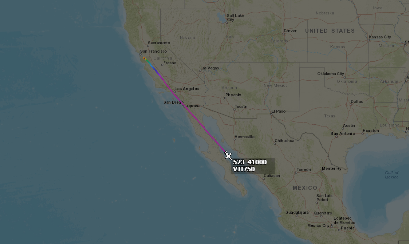 Modo_S_'s tweet image. ➡️Bombardier BD700-Global 7000 Reg #9HVID VistaJet despegado de San José (SJC) 🇺🇸 en ruta hacia Buenos Aires (EZE) 5 Pax 11-NOV-2021