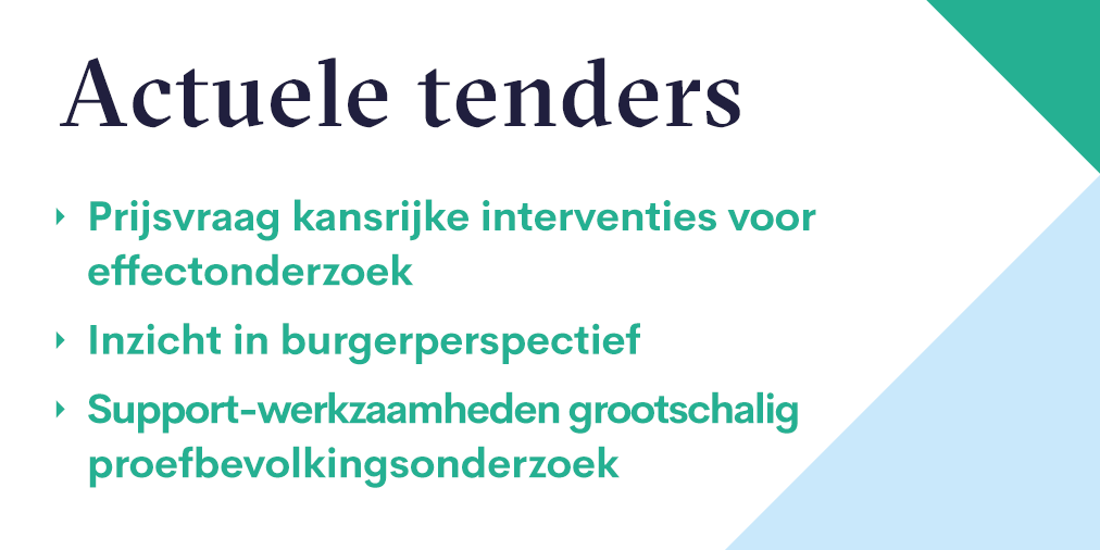 Deze week gaan we op #onderzoek uit in ons #tenderalert! Gezocht:
- aanbieder van interventies in het #onderwijs voor NWO 
- onderzoekbureaus voor Ministerie van Financiën 
- marktpartij voor supportwerkzaamheden voor Erasmus MC 
Meer info op aanbestedingen.corusadvies.nl/actuele-tenders