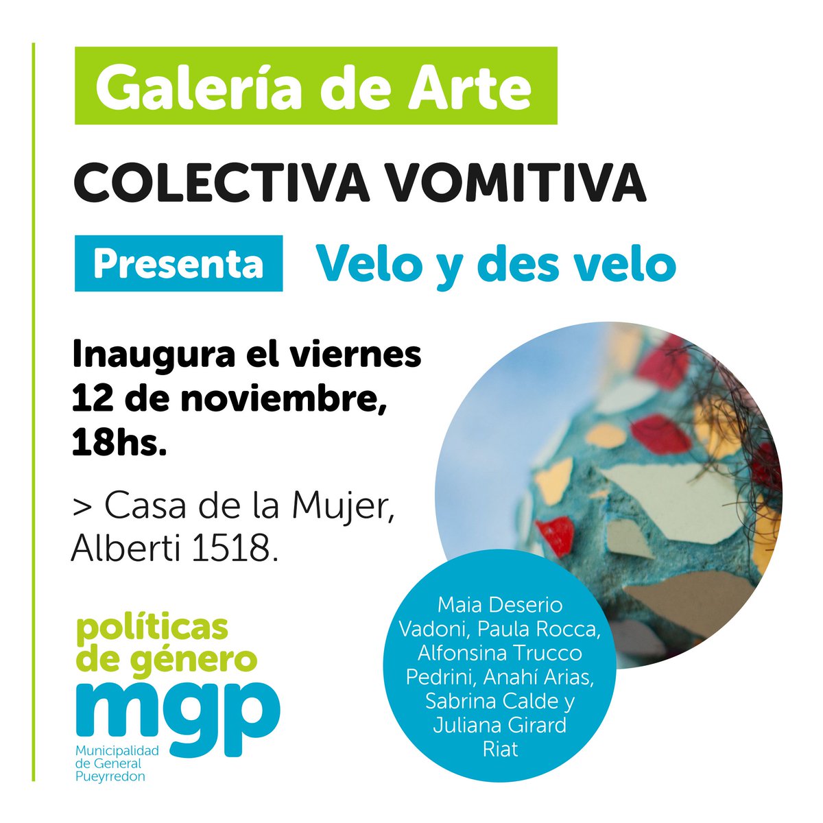 generomgp's tweet photo. Desde el viernes 12, a las 18 hs, ya se puede visitar. ¡Te esperamos! https://t.co/a4XuOAsjyN https://t.co/0PiqCYeAsg