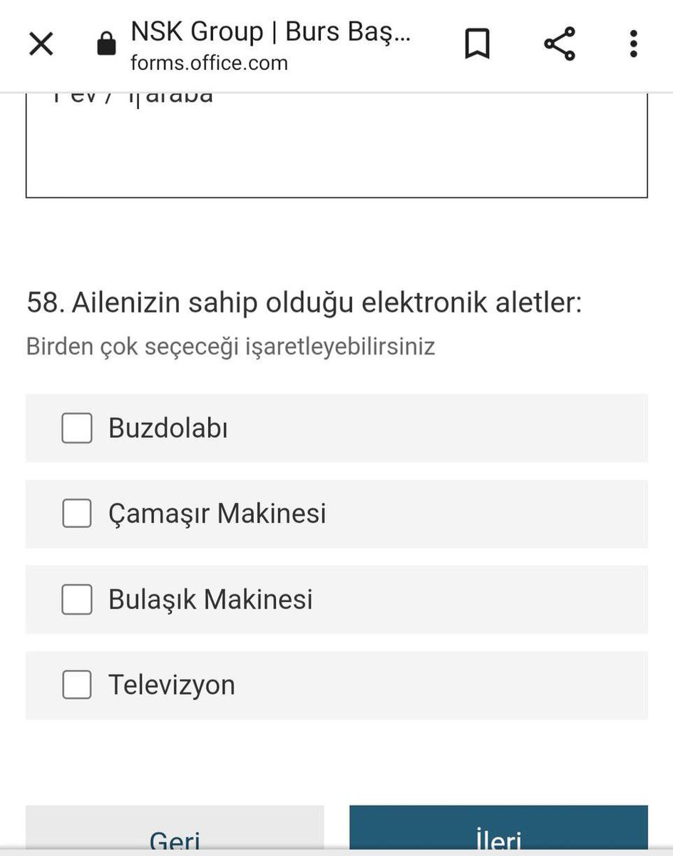 jurnalhabertr's tweet photo. Bir burs başvurusunda sorulan “can alıcı” soru. https://t.co/4MSW1Ro1VB