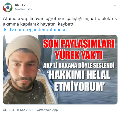 "İş var ama gençler beğenmiyor..." diyenlerin yüzüne bu haberi çarpabilirsiniz...