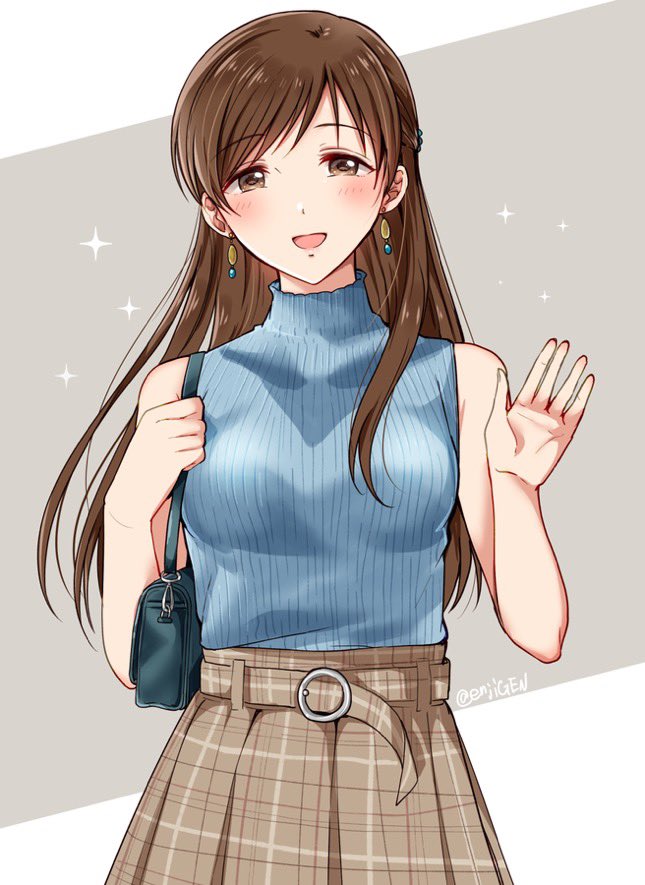 新田美波 「いい縦セタの日美波〜〜 」|源🦎単行本発売中のイラスト