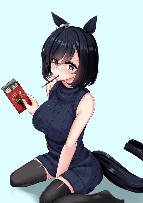 縦セタエイシンフラッシュ #ウマ娘プリティーダービー #ウマ娘 #エイシンフラッシュ(ウマ娘) #縦セタ #ポッキーの日 https://t.co/OlPXAL4GGD 