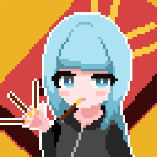 #ドット絵 #pixelart #ポッキーの日 