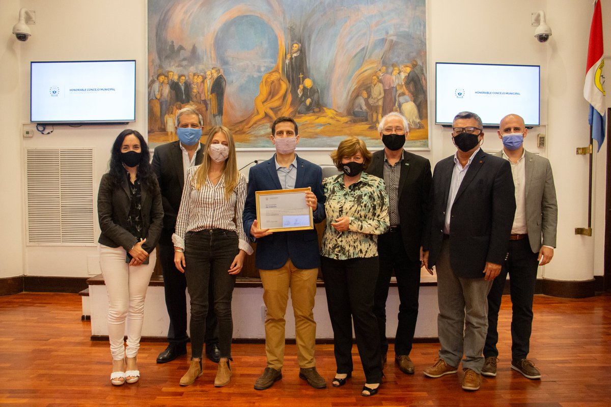 FBCB_UNL's tweet photo. El Concejo de la ciudad de Santa Fe declaró de Interés Municipal la invención del neurofármaco "hEPO glicoingenierizada", desarrollado por la empresa BioSynaptica SA para el tratamiento de enfermedades neurodegenerativas como Alzheimer, Parkinson o ELA. #BioSynaptica #fbcb https://t.co/i8oxD8R3Hh