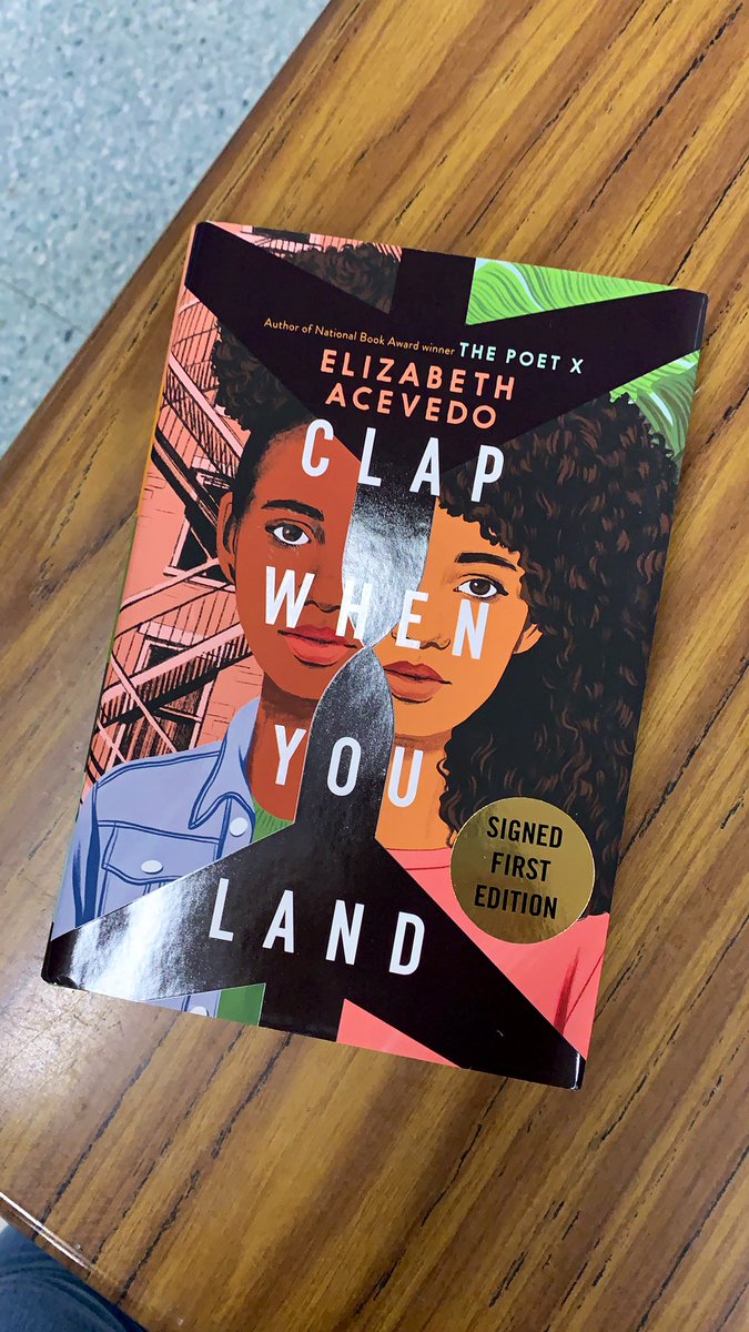 When you open up a new box of books for your class and they’re signed by the author!!!!! 🤩🤩🤩 <a href="/AssumptionAP/">Assumption AP</a> <a href="/acevedowrites/">Elizabeth Acevedo</a>