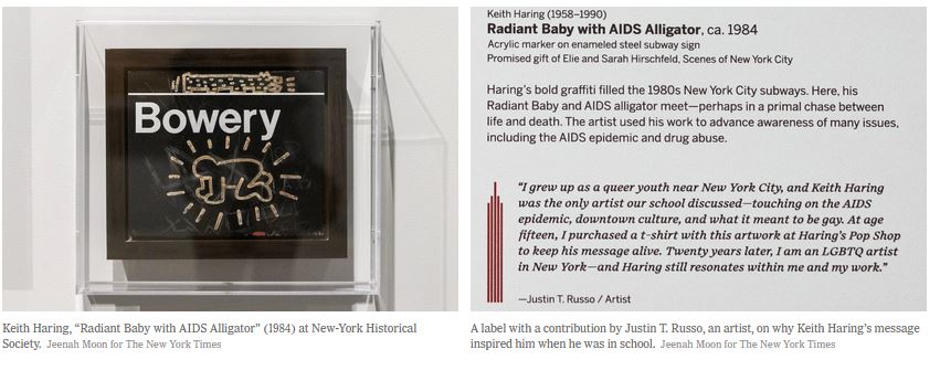 futureofmuseums's tweet photo. Good coverage from @nytimesarts trend in exhibition design: inviting members of the public to write label copy https://t.co/BjKyF9yot2 @NYHistory @middartmuseum @delartmuseum @ROMtoronto @NewarkMuseumArt #inclusion #crowdcuration https://t.co/Yam31MsNXD