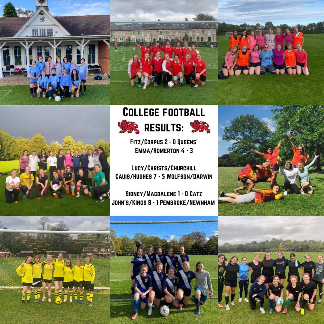 College football results from last weekend! Great to see so many players getting involved 😆 good luck to everybody with a game this weekend!

If you want to get involved with college football, message us and we can put you in contact with your college captain!