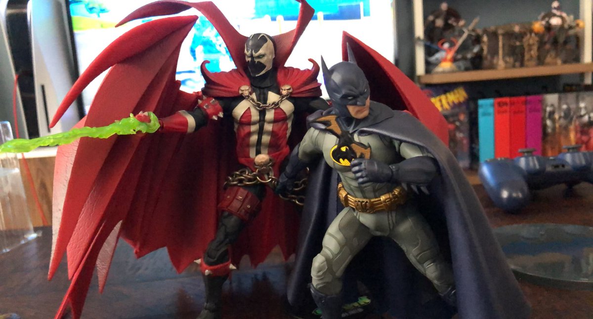 HellSpawn444's tweet photo. Good morning Hell Spawns🔥 Curious: was anyone able to scoop the Kickstarter Spawn? If so, which one did you get? I was able to get the Classic one ⛓🔥🟢 #kickstarterspawn #Spawn https://t.co/jcdPf2mkB4