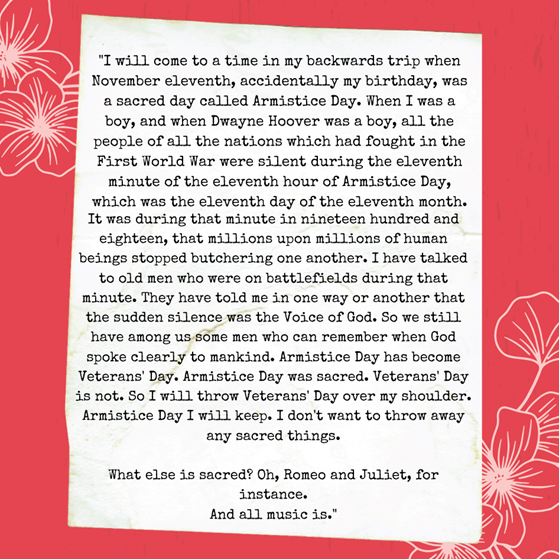 VonnegutLibrary's tweet photo. Happy 99th birthday, Kurt Vonnegut!

What is the best gift that Kurt Vonnegut has given you? https://t.co/nzRQvzYNjK