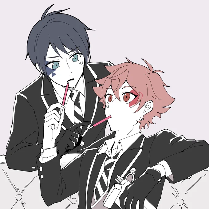 ※デュエス♠️❤️
ポッキーの日。頑張れデュースくん。 