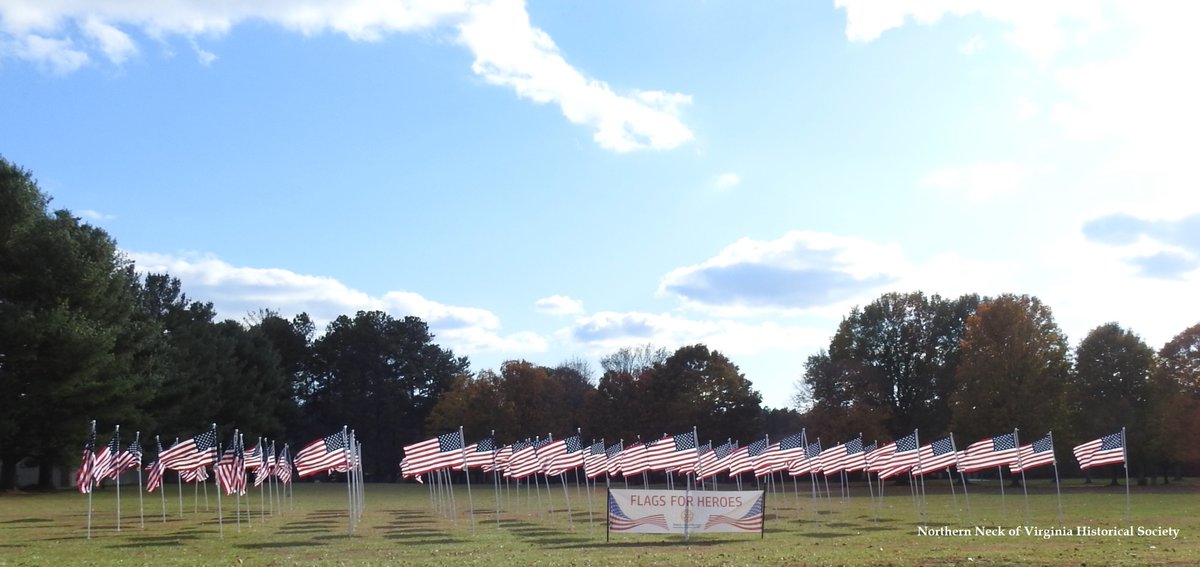 NNVHS's tweet photo. Honoring our United States of America Military Veterans! Thank You for your service and sacrifices for our country! God Bless You All!
Photo - Flags for Heroes by Rotary Club of Warsaw, Virginia.
#VeteransDay2021 #NNVHS https://t.co/e1gSZtmak4