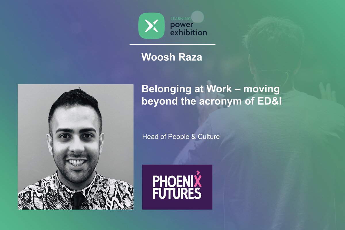 We are super excited to introduce the latest thought leadership session from Woosh Raza, on the <a href="/learningpowerx/">Learning Power Exhibition</a> platform.
"Belonging at Work – moving beyond the acronym of ED&amp;I".
powerexhibitions.com/woosh-raza
#diversity #inclusion #learning #culture