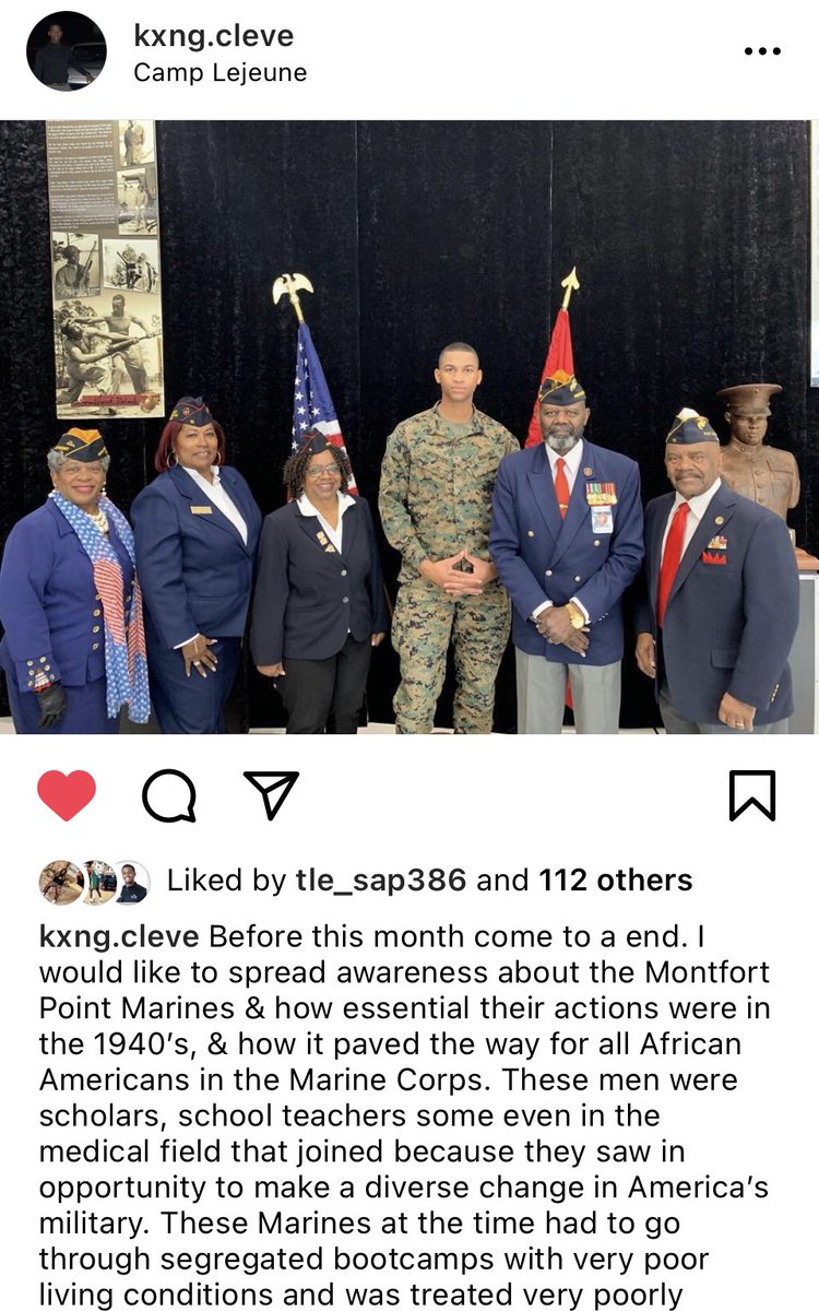 pierremontez92's tweet photo. I wanna take this time to thank my little brother Cleveland and all the Marines &amp; service members like him for their service. 

Y’all really the truth and don’t get as much honor &amp; respect as y’all should frfr.

#VeteransDay #Marines https://t.co/6egYwHEvYv