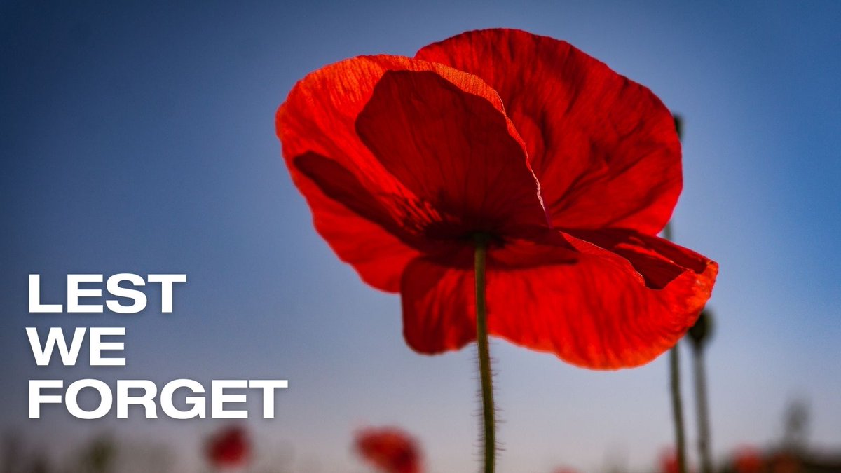 Lest We Forget. 
Today we pause to remember those who have served and continue to serve our country.  
CAA Stores will be closed today.  If you need Roadside Assistance, here are 4 easy ways to request:  bddy.me/3n1mfr3