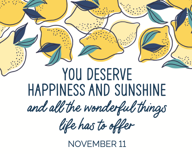 Daily reminder: YOU deserve happiness. You will be the sunshine. You are wonderful. 💛 #ThursdayThoughts