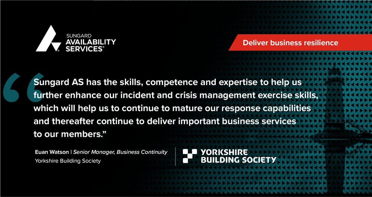Read how we helped Yorkshire Building Society strengthen their incident and crisis management response strategy to ensure they can stay resilient and continually provide important business services to members: ow.ly/rQsQ50GLjZH