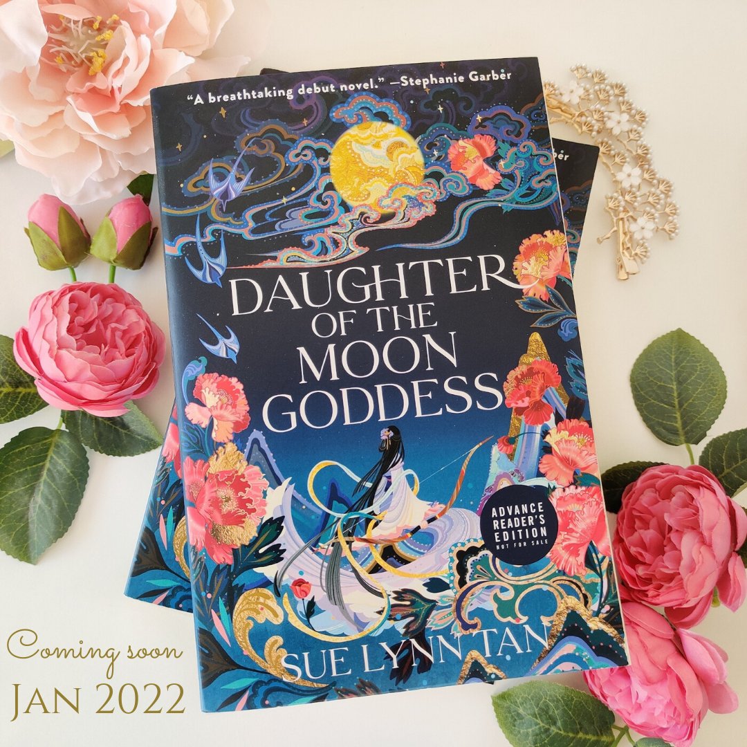 SuelynnTan's tweet photo. ✨ARC GIVEAWAY – DAUGHTER OF THE MOON GODDESS✨

We're 2 months from release in Jan 2022 &amp; wanted to celebrate by giving away 1 signed ARC!

To enter: Retweet, Follow &amp; Reply with a #22debuts book you’re excited for! International &amp; ends Nov 15. Goodreads adds appreciated ❤️ https://t.co/WpC2Uy2RGu
