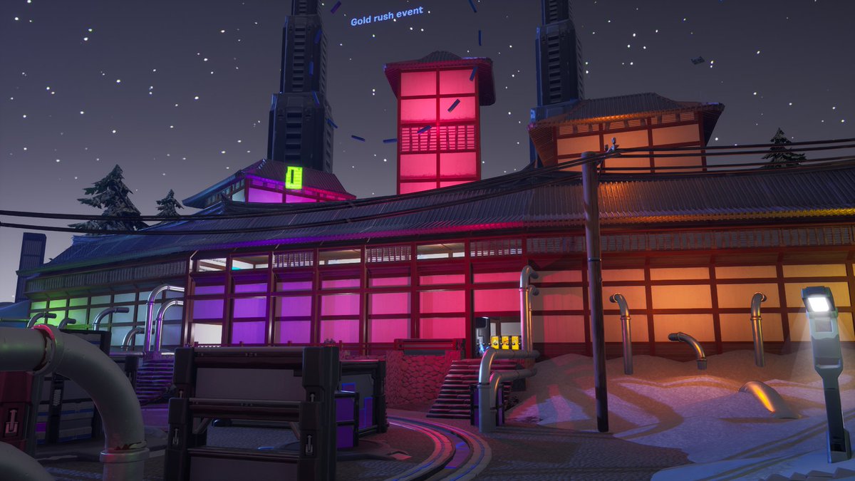 edouardl217's tweet photo. Almost done with this map, just need to make sure mechanics are perfectly working 
Will probably ask this map for the winterfest callout 
Here are some screenshots 
#Fortnite #FortniteCreative https://t.co/WSXGKEnLWy