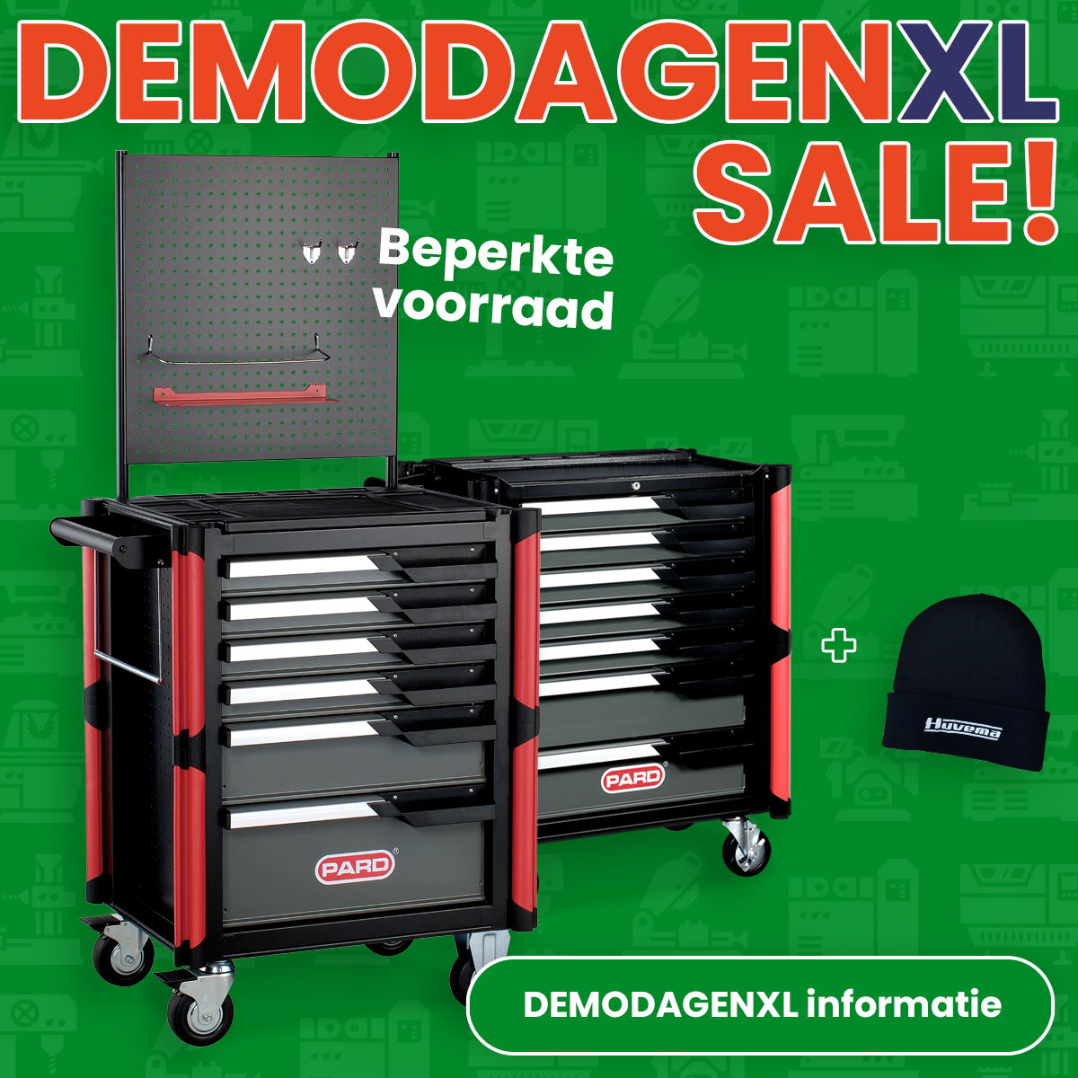 Huvema's tweet photo. !!MAGAZIJN UITVERKOOP!!
Kom naar de DEMODAGENXL op 17+18 november en koop voor héél weinig geld een compleet gevulde gereedschapswagen! Vraag niet hoe het kan, maar profiteer ervan !! 

#demodagenxl2021 #huvema #magazijnuitverkoop https://t.co/dqzelyIrrt