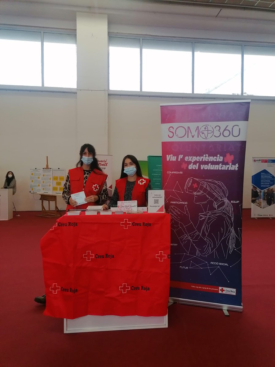 OcupacioCR's tweet photo. Avui ha sigut l'últim dia del Saló de l'Ocupació ‼️

Has passat pel nostre estand?

Esperem haver-vos ajudat a enfocar el vostre futur professional 🙌

#OcupacioCreuRoja #PlanEmpleoCruzRoja https://t.co/NC7C0IGKBf